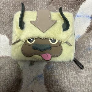 Loungefly Cream and Black Fluffy Animal Bag